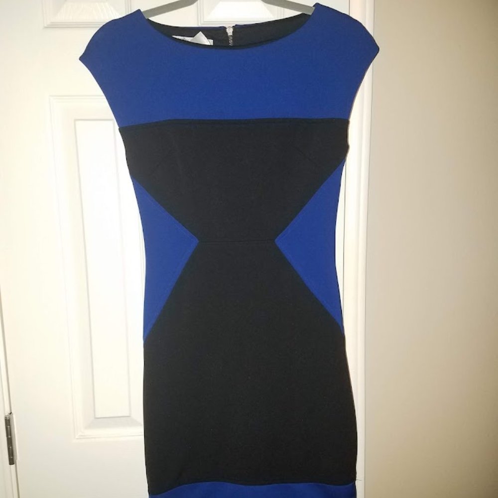 Maggy London Color Block Pencil Dress